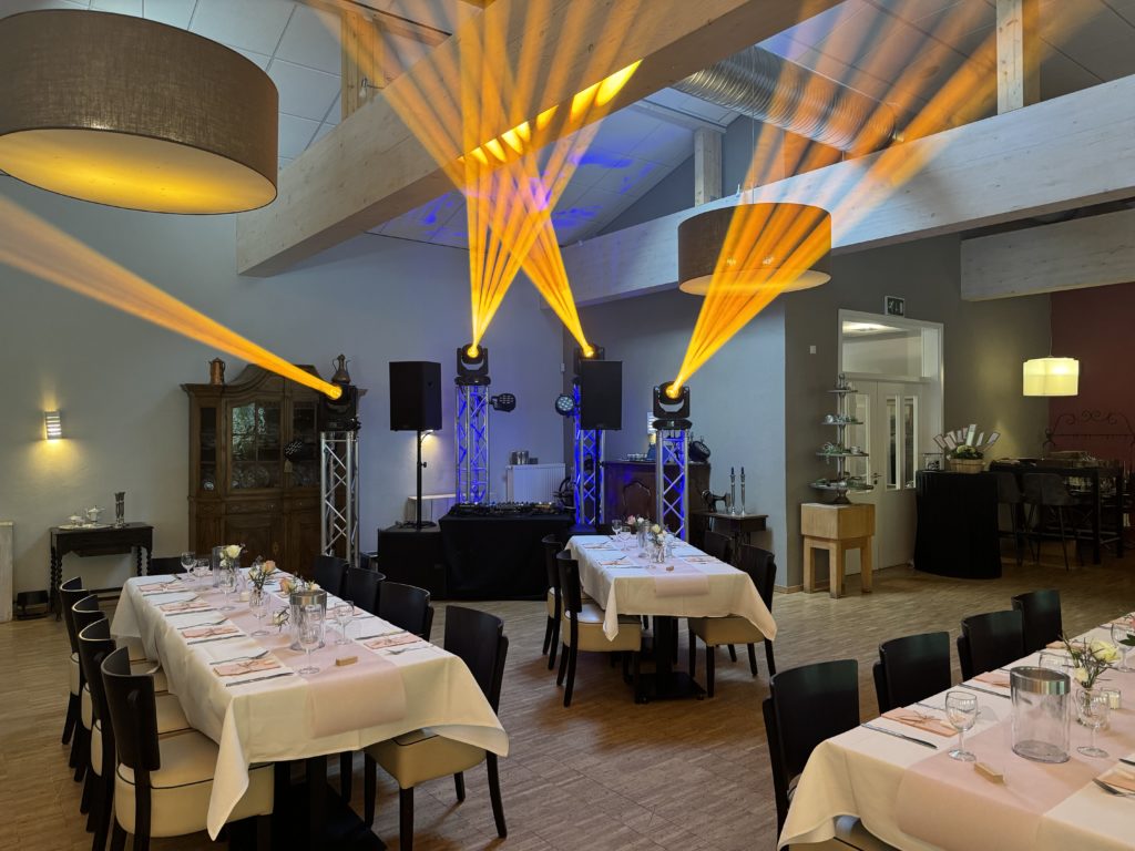 Perfekte Technik für eine Traumhochzeit